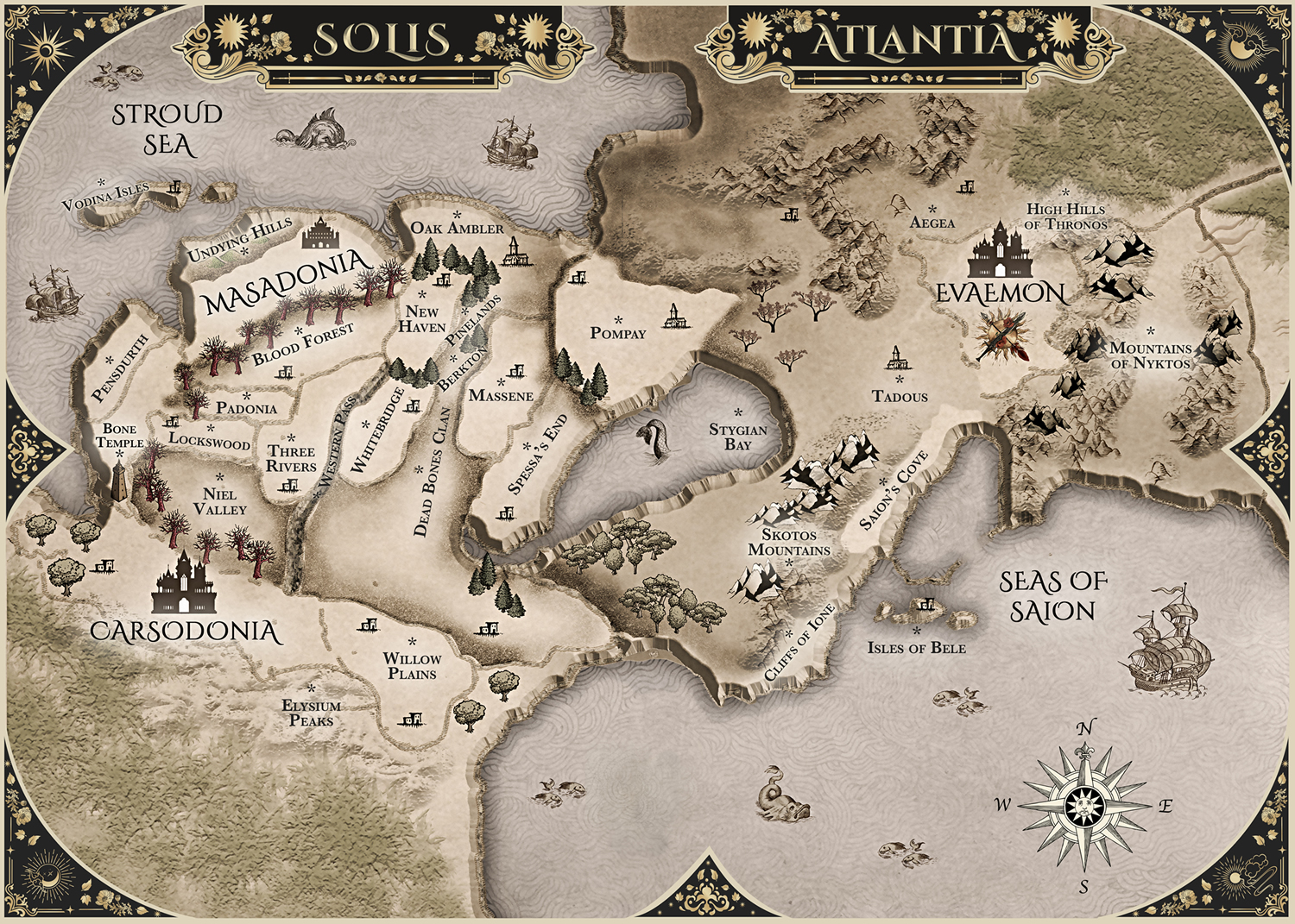 Solis Atlantia Map Large 